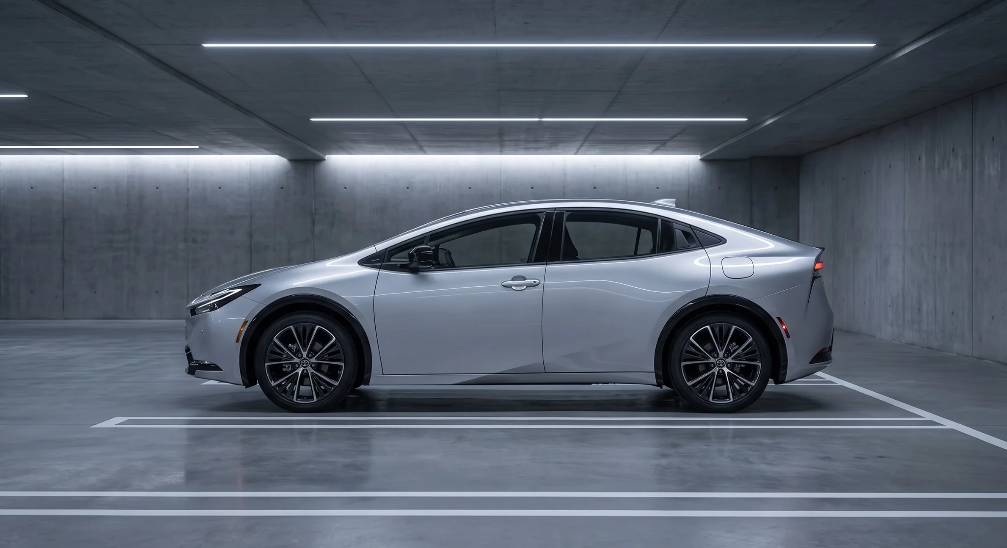 Technician performing certified EV and hybrid collision repair at North Hollywood Toyota