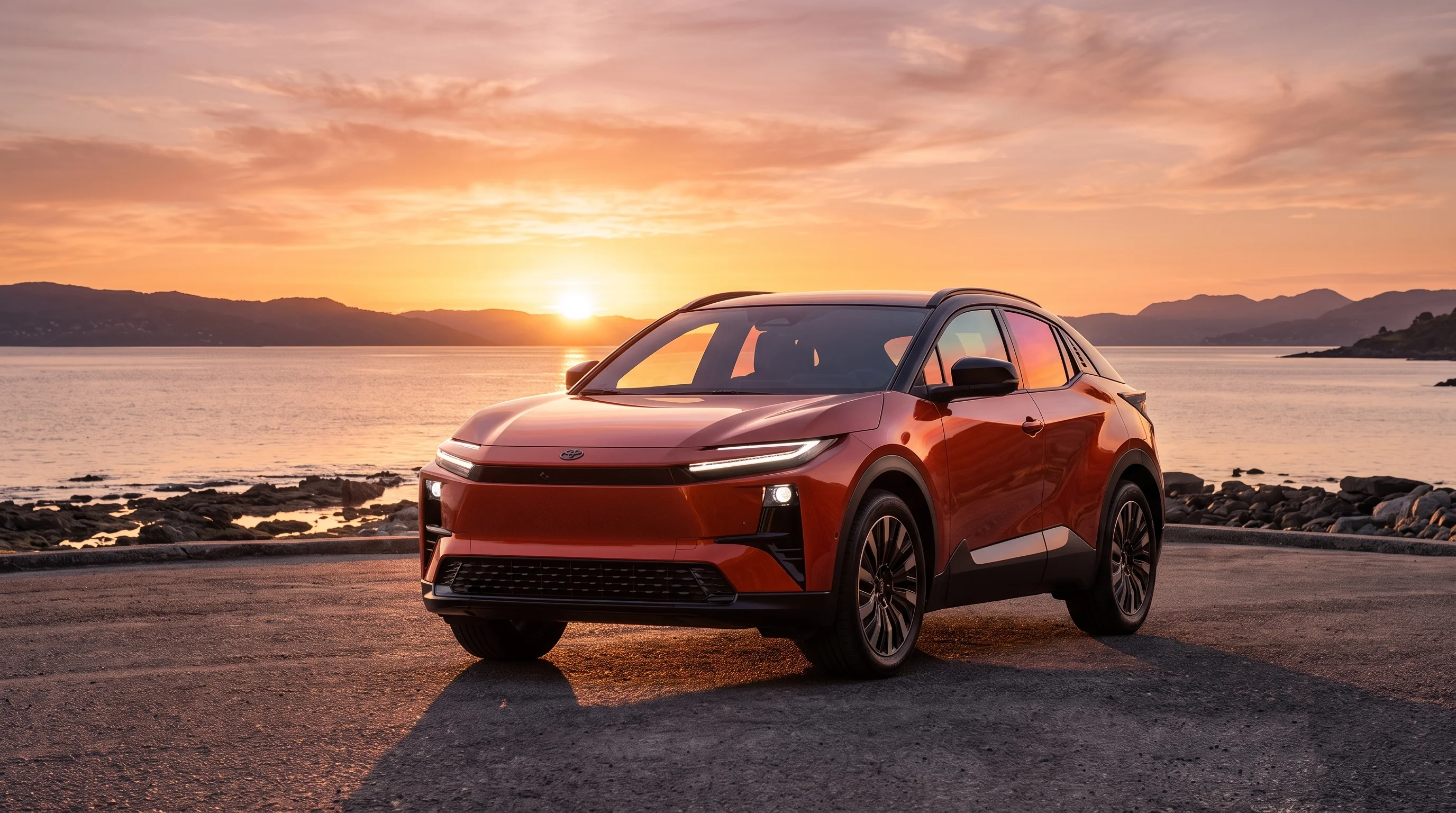 2026 Toyota C-HR all-electric compact crossover available at North Hollywood Toyota