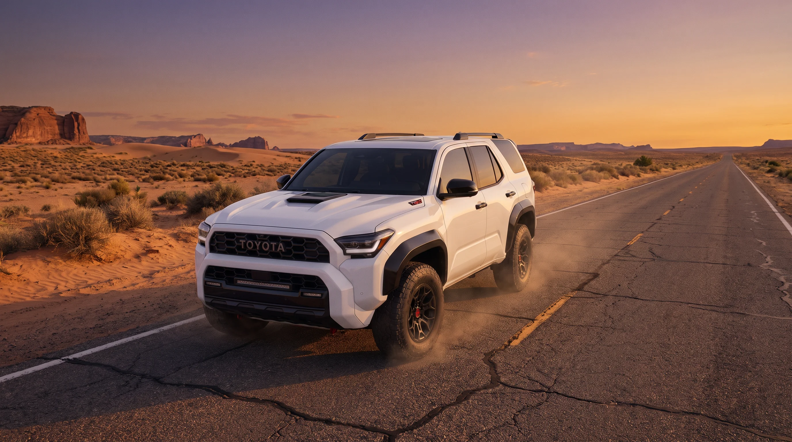 2026 Toyota 4Runner TRD Off-Road on a trail, available with i-FORCE or i-FORCE MAX hybrid power at North Hollywood Toyota
