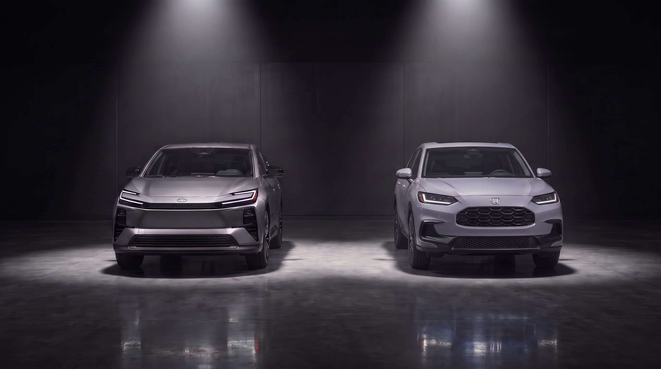 2026 Toyota C-HR compared with the 2026 Honda HR-V at North Hollywood Toyota