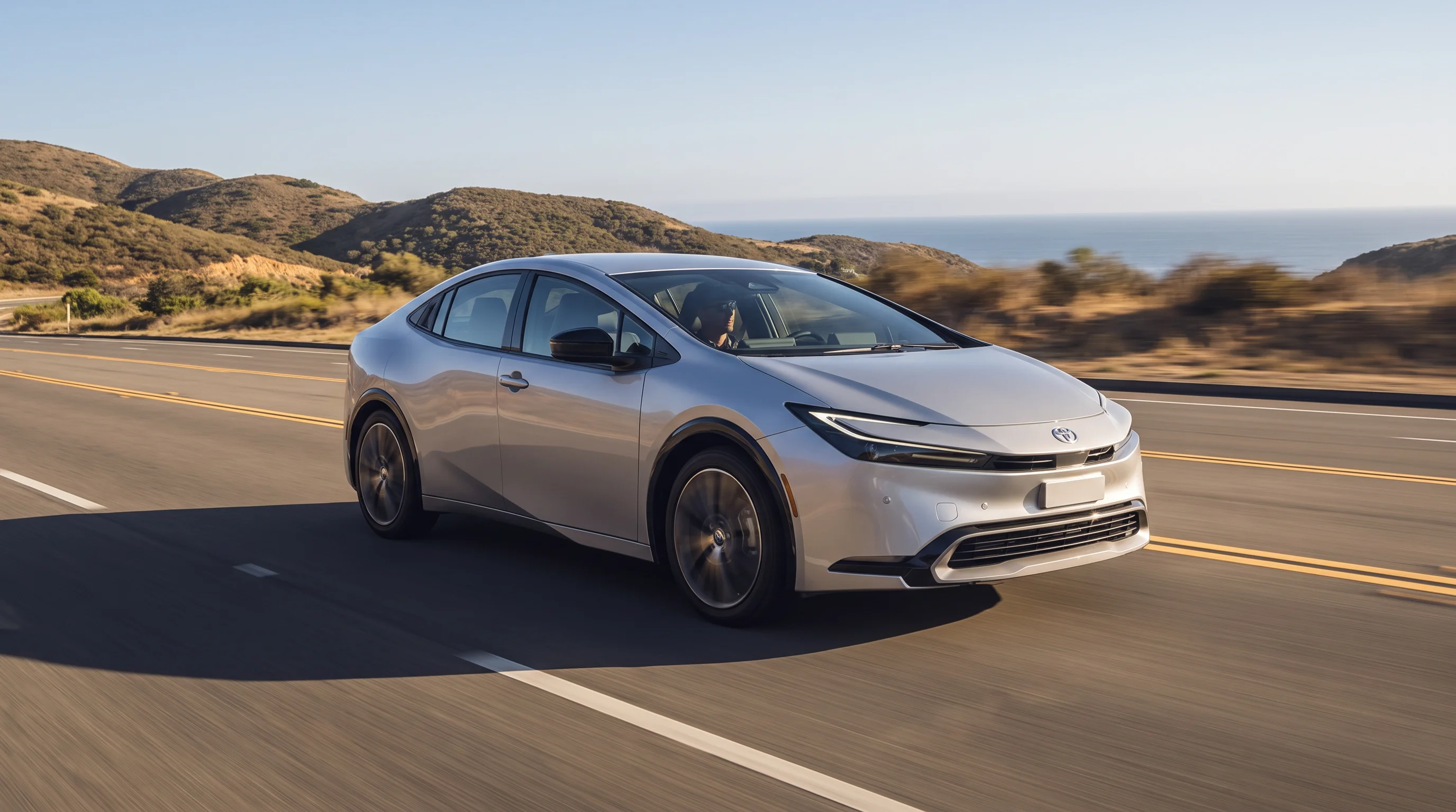 Toyota Prius hybrid hatchback available at North Hollywood Toyota