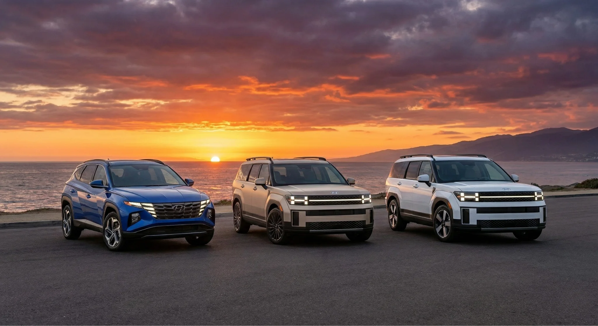 SUV Hyundai de 3 filas para familias en Ontario, CA