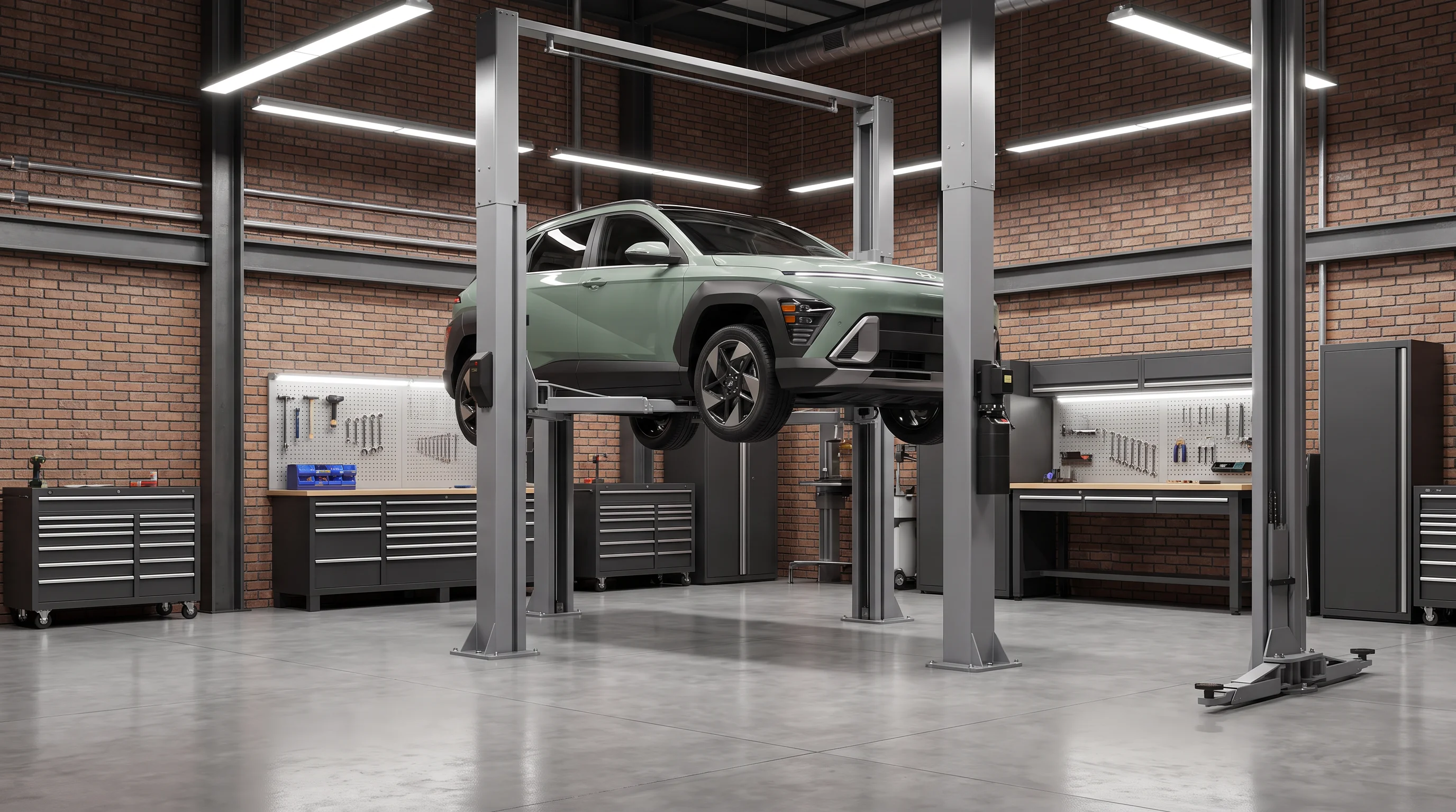 Hyundai service technician at the Ontario Hyundai service center near Fontana, CA