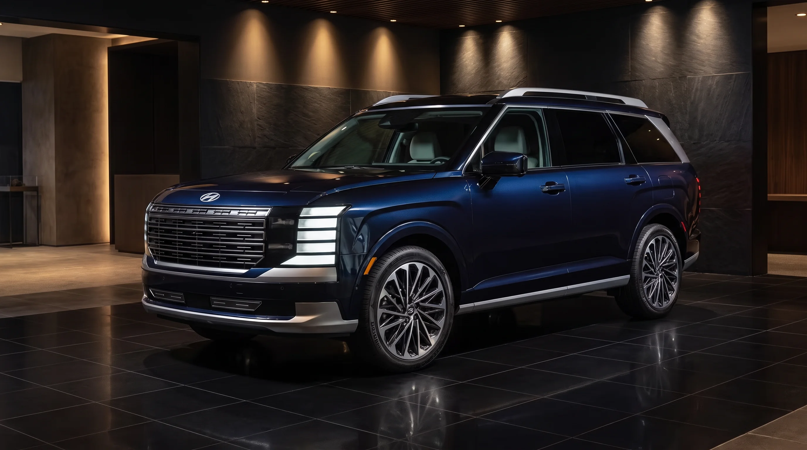 2027 Hyundai Palisade SUV exterior at Ontario Hyundai in Ontario, California