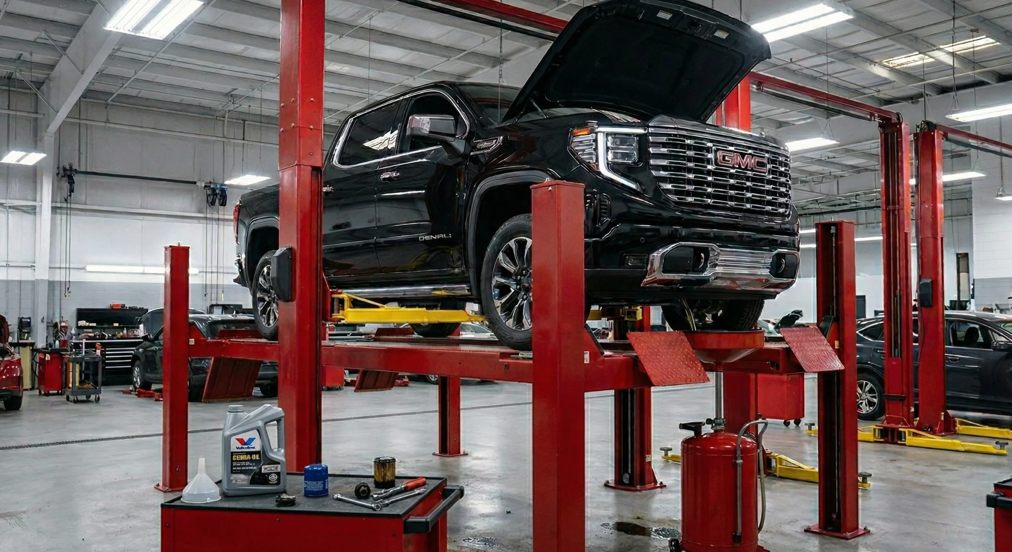 Legacy GMC of Waxahachie service center brake inspection