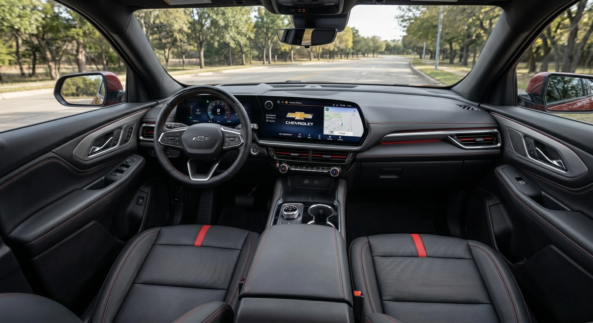 2026 Chevrolet Traverse interior technology and cabin features