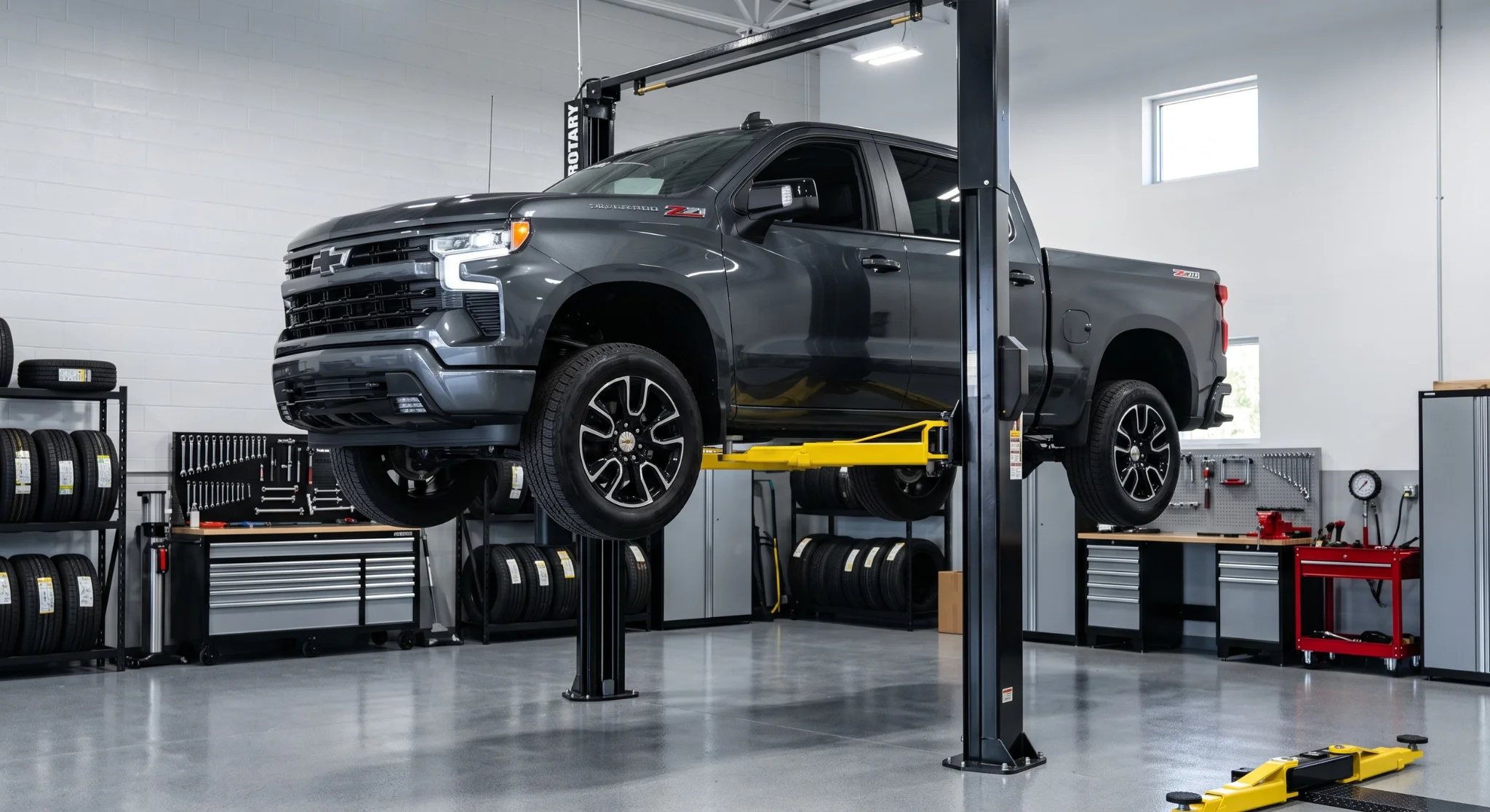 Certified Service technicians working in the Riverside Chevrolet service center near Riverside, CA