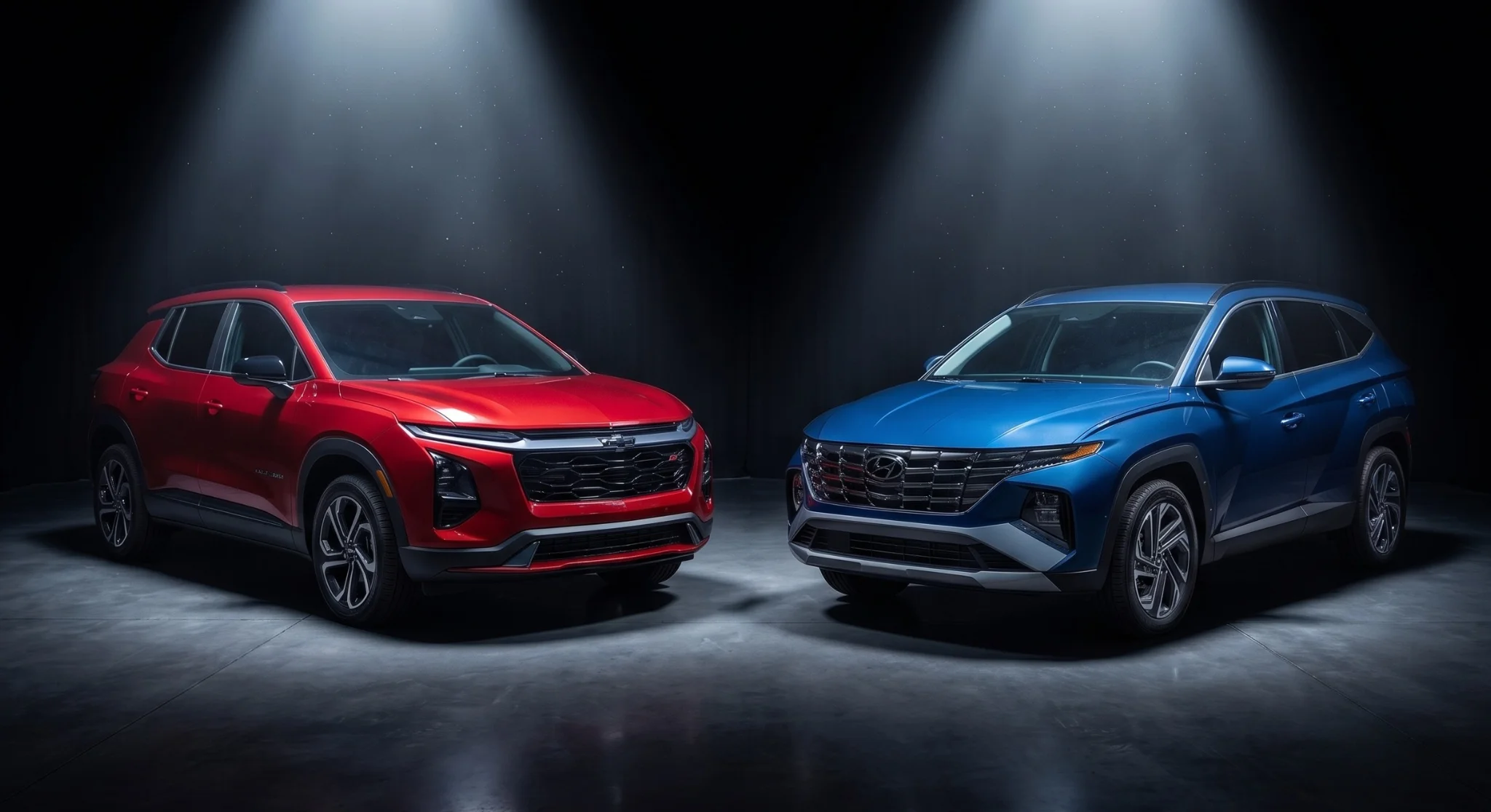 2026 Chevrolet Equinox compared to the 2026 Hyundai Tucson at Riverside Chevrolet