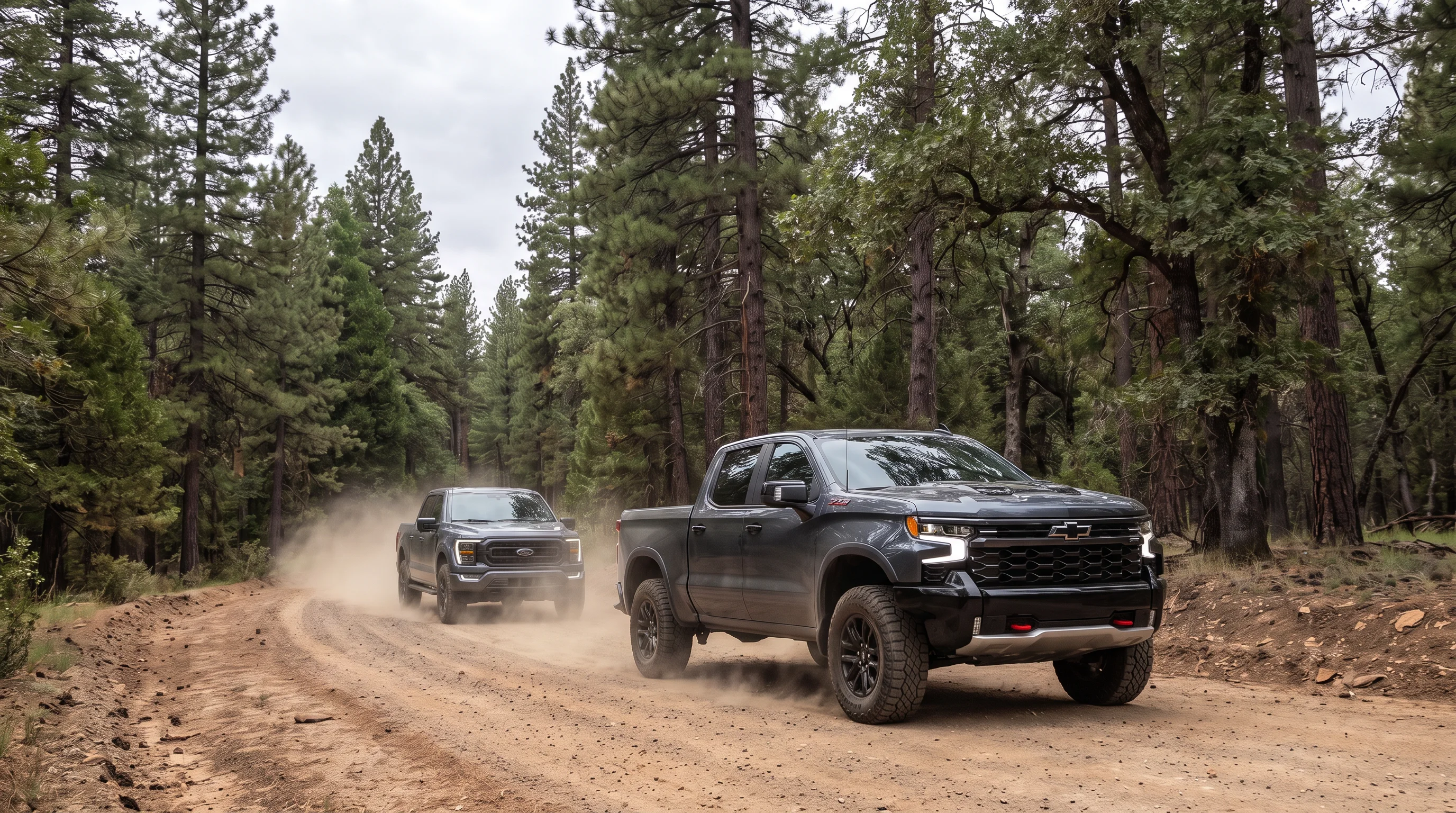2026 Chevrolet Silverado 1500 vs. Ford F-150 full-size pickup truck comparison
