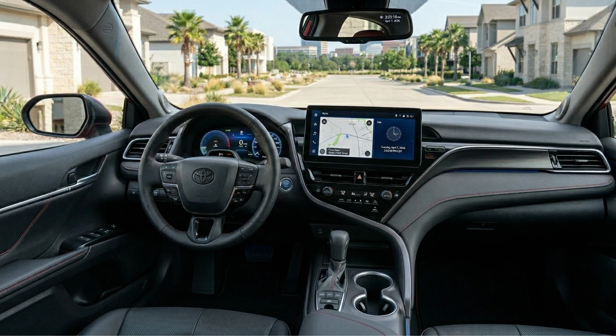 2026 Toyota Camry interior cabin at Temecula Valley Toyota