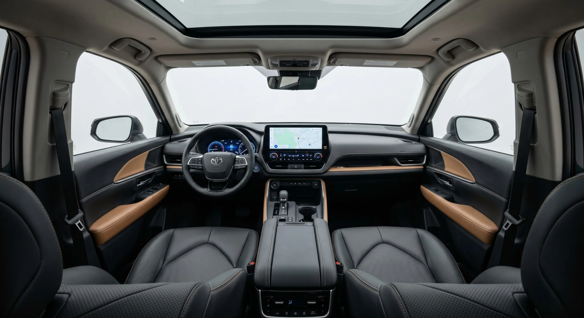 2026 Toyota Grand Highlander Limited interior cabin and third-row seating at Temecula Valley Toyota