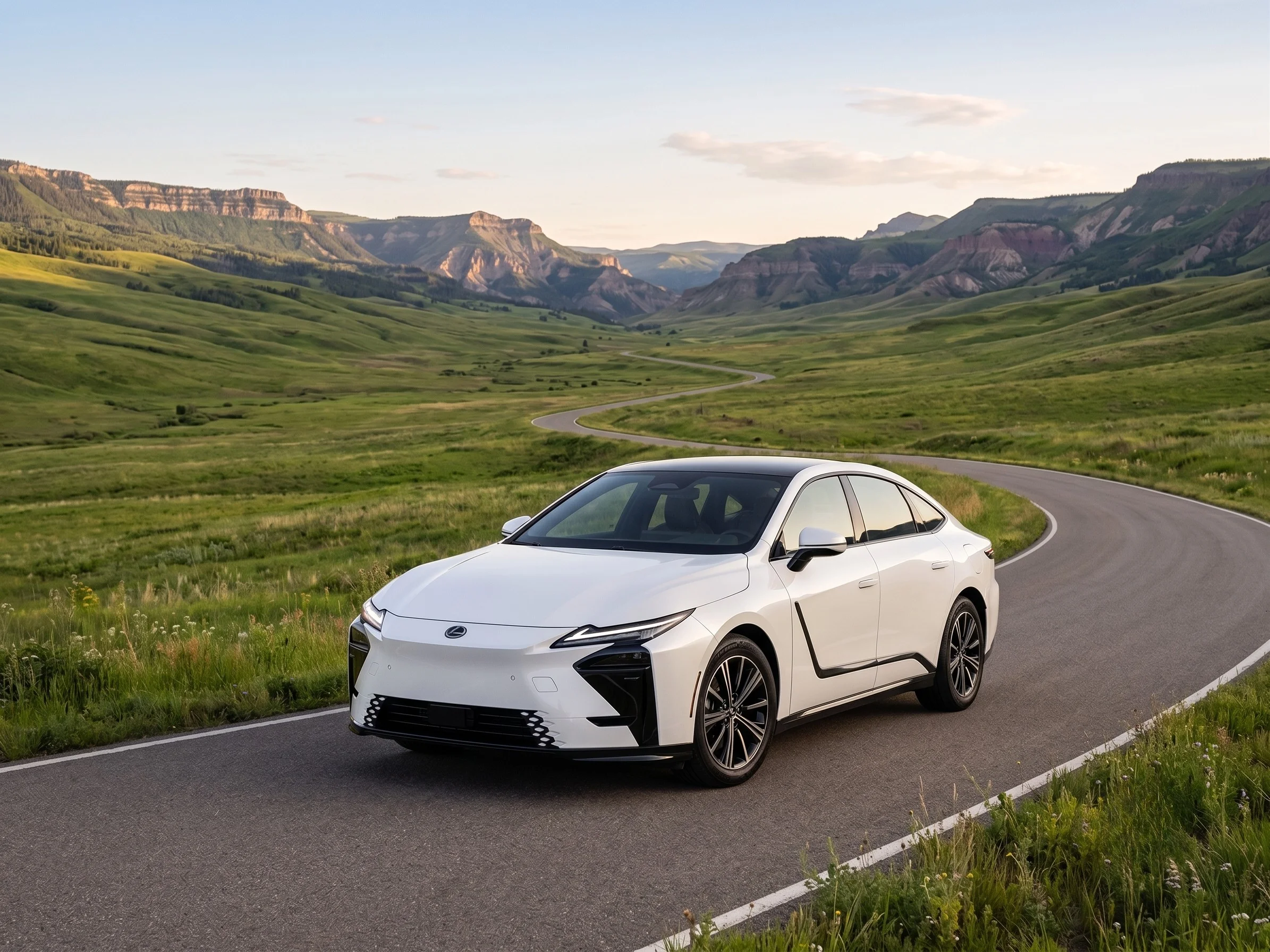 2026 Lexus ES 350e all-electric luxury sedan at Temecula Valley Lexus