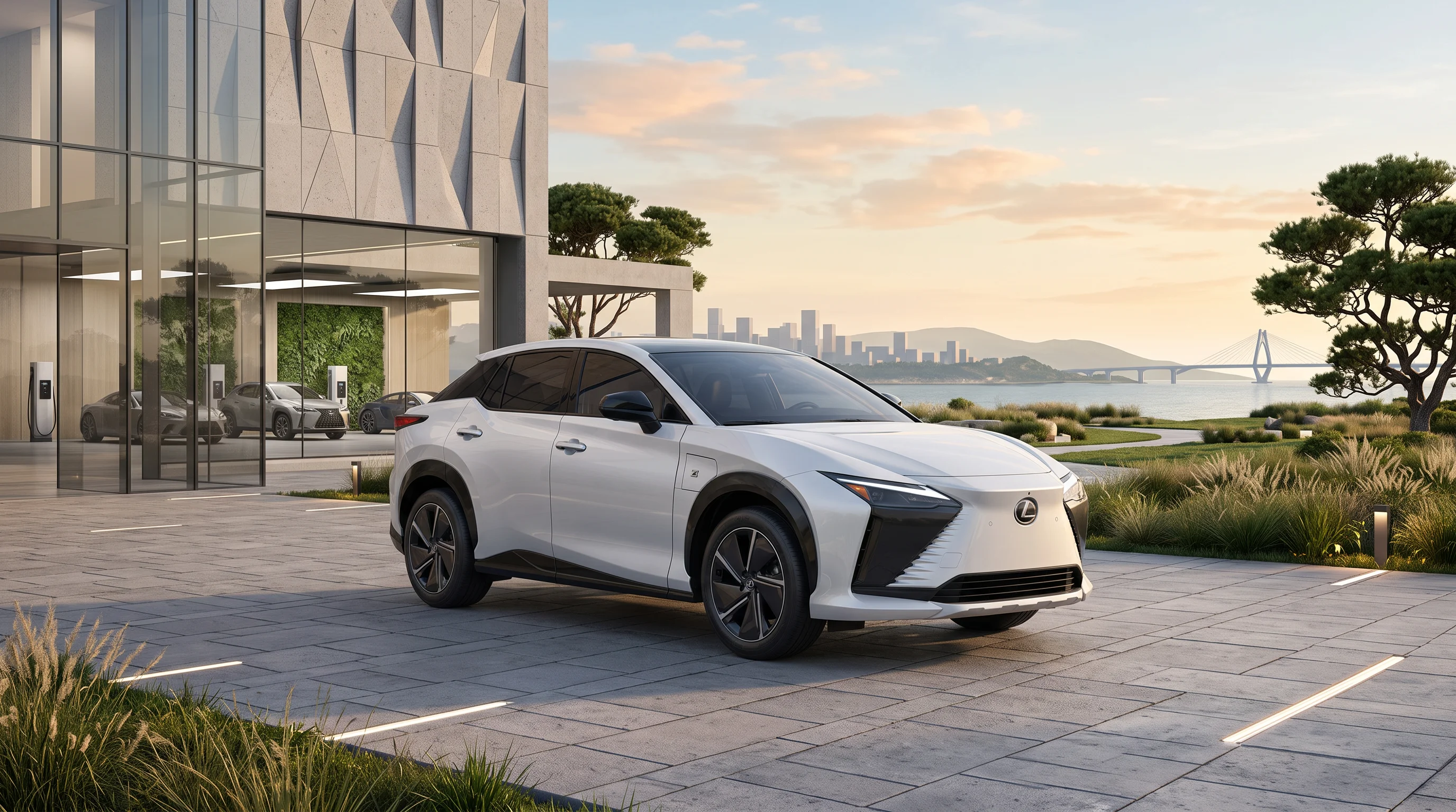2026 Lexus RZ 450e all-electric luxury crossover at Temecula Valley Lexus