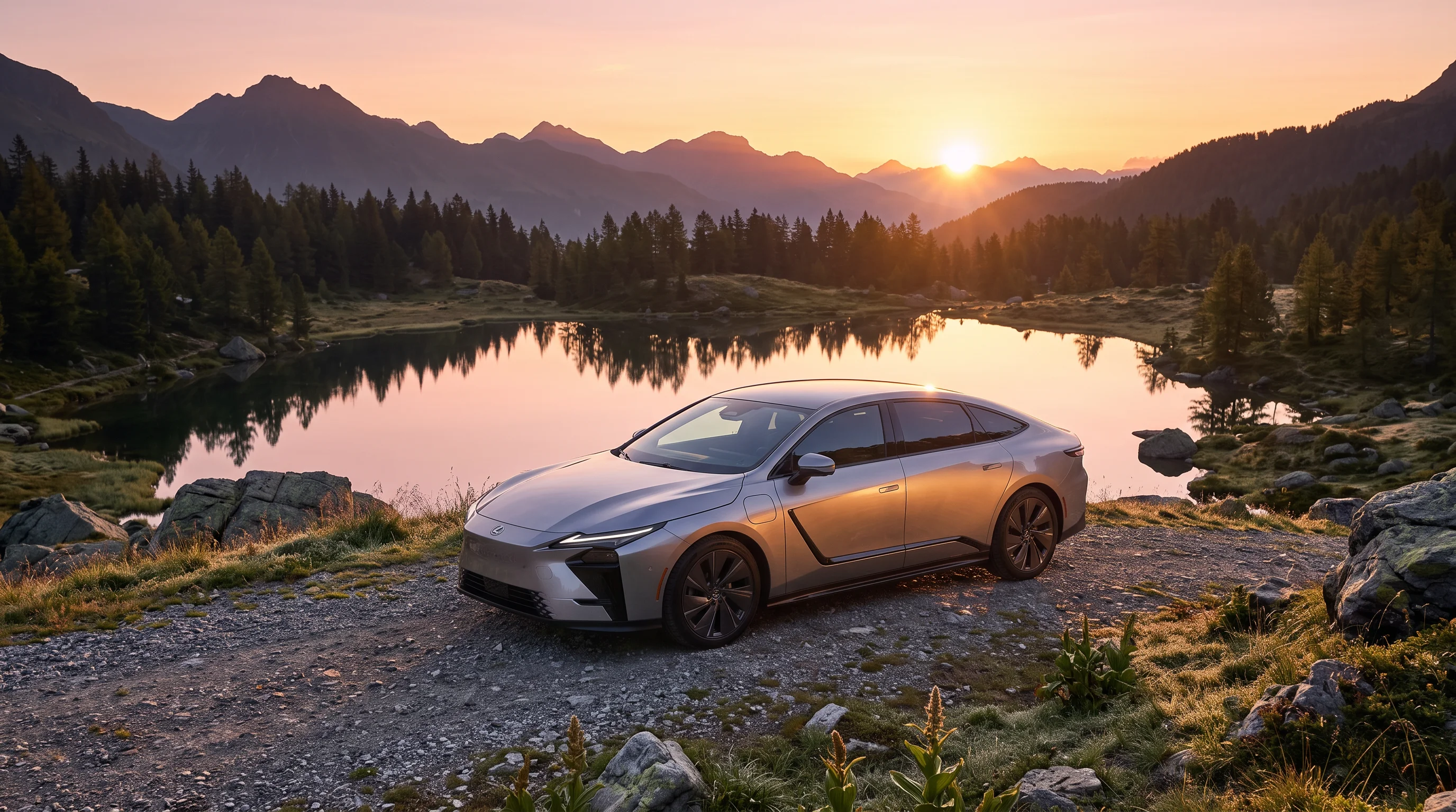 2027 Lexus ES luxury sedan exterior