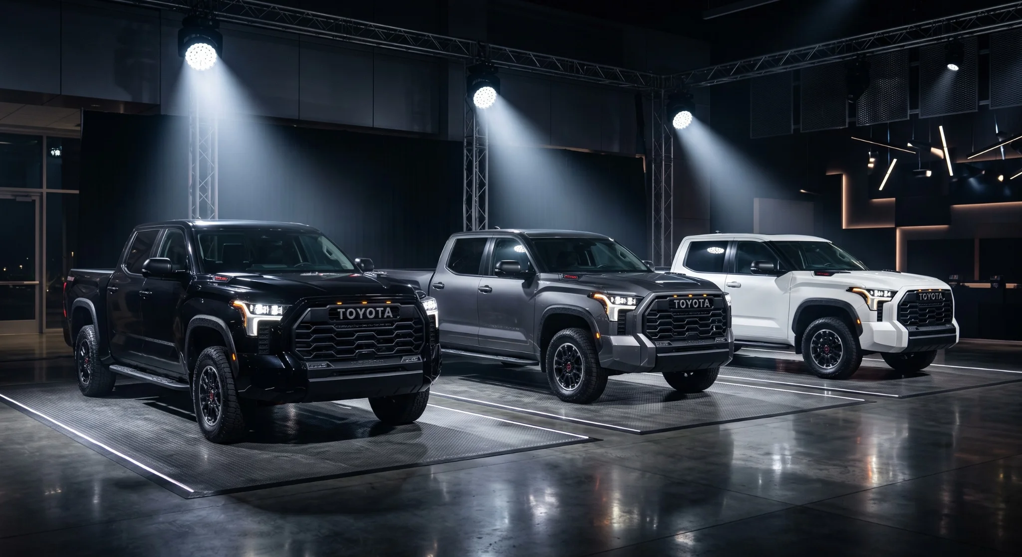2026 Toyota Tundra TRD Pro and 1794 Edition full-size pickup trucks at Toyota of Glendale