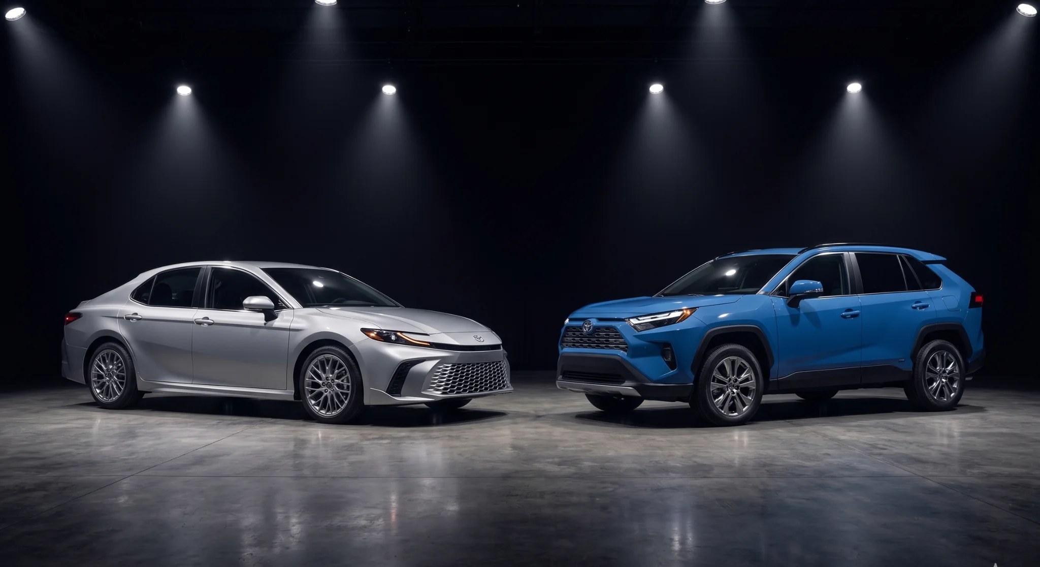 2026 Toyota lineup at North Hollywood Toyota featuring leasing and buying options