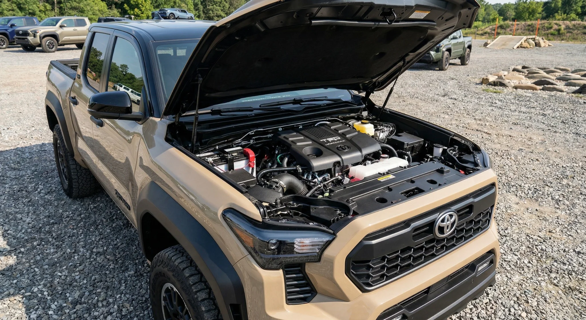 2026 Toyota Tacoma i-FORCE turbocharged 2.4-liter engine