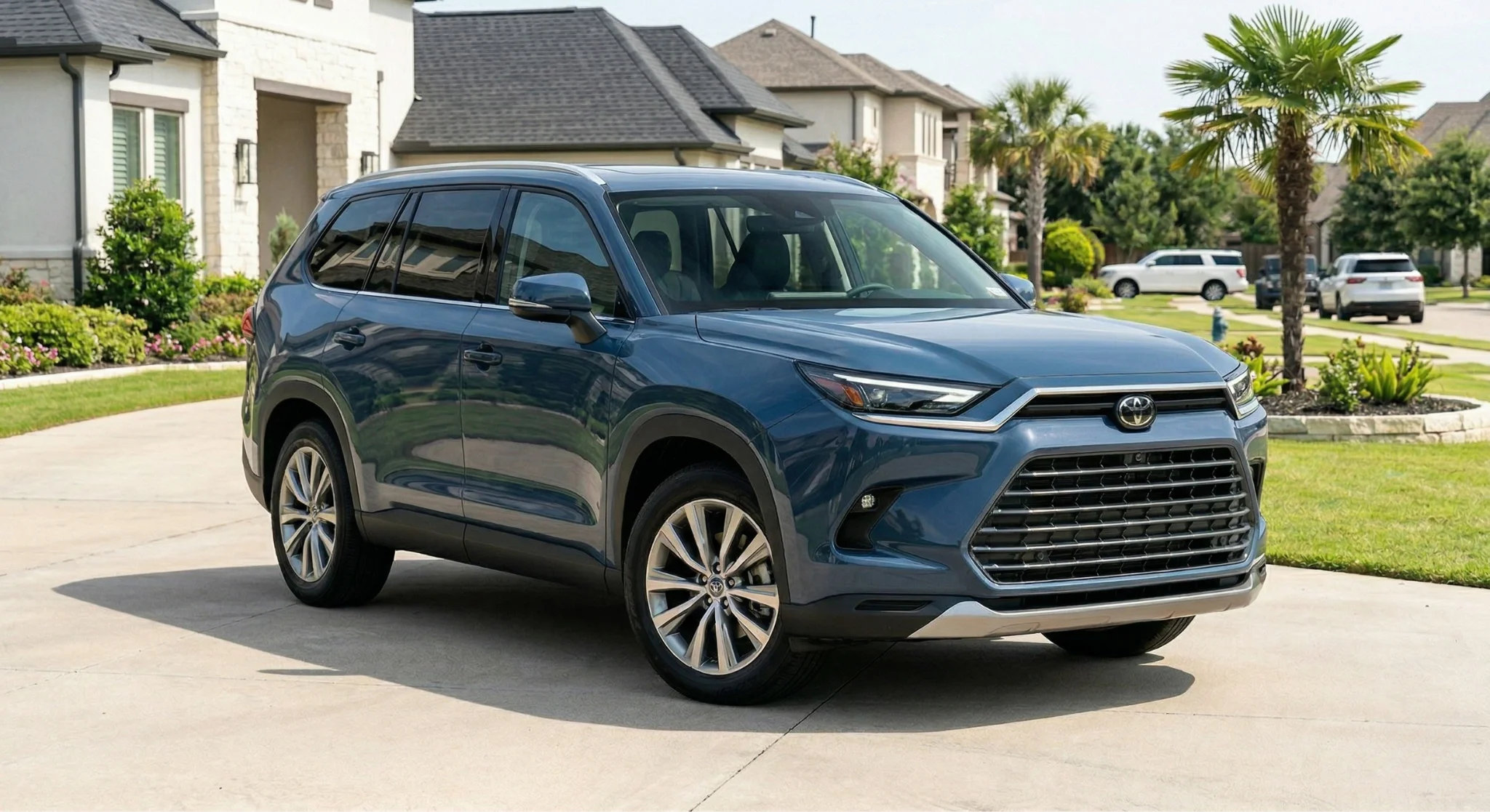 2026 Toyota Grand Highlander exterior profile at North Hollywood Toyota