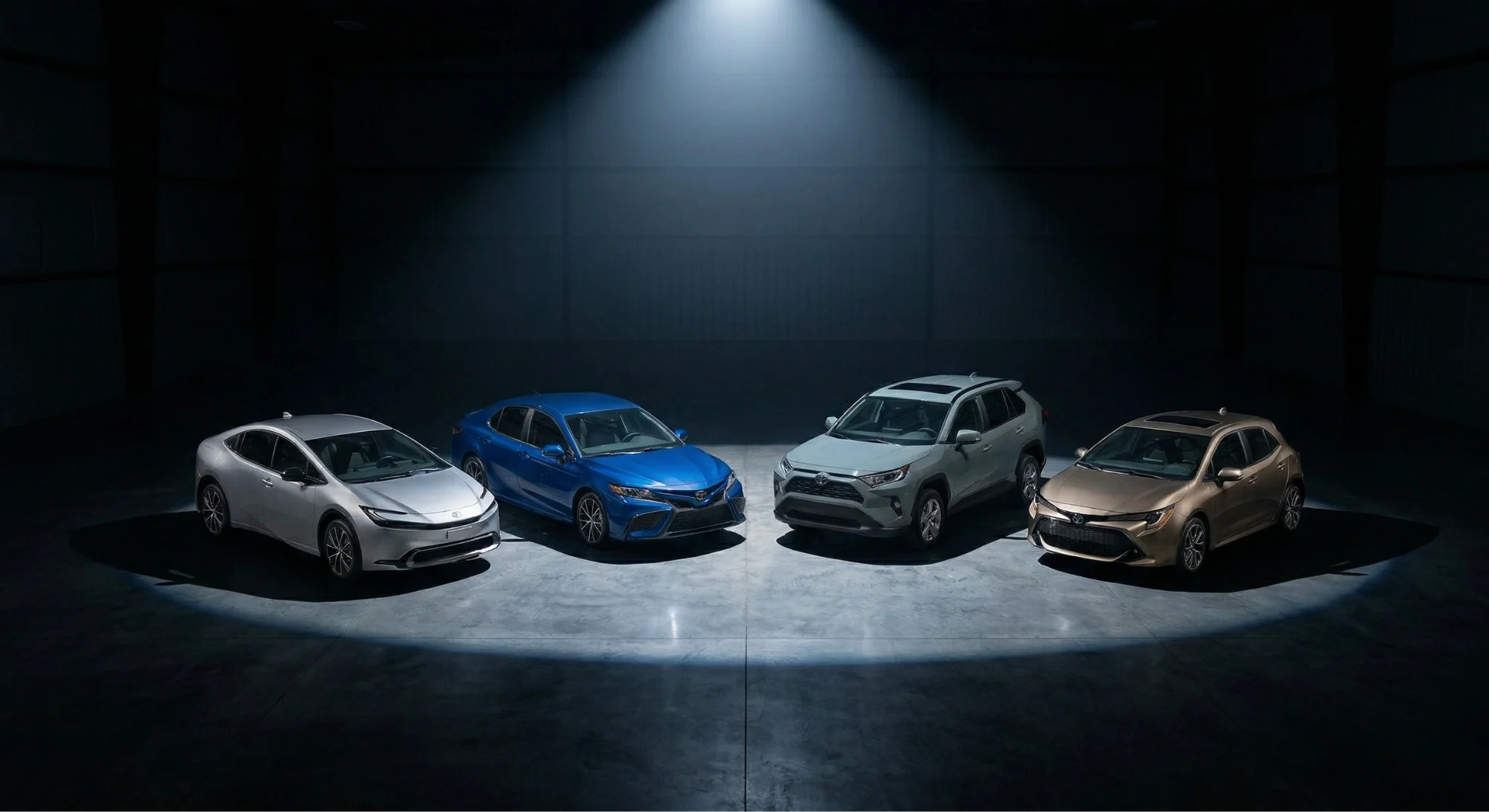 Toyota hybrid vehicle serviced at North Hollywood Toyota