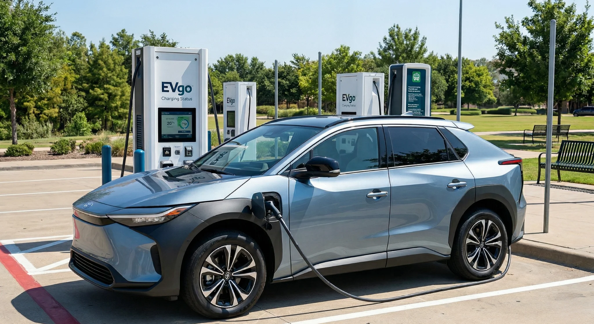 2026 Toyota electric vehicle at North Hollywood Toyota in the San Fernando Valley