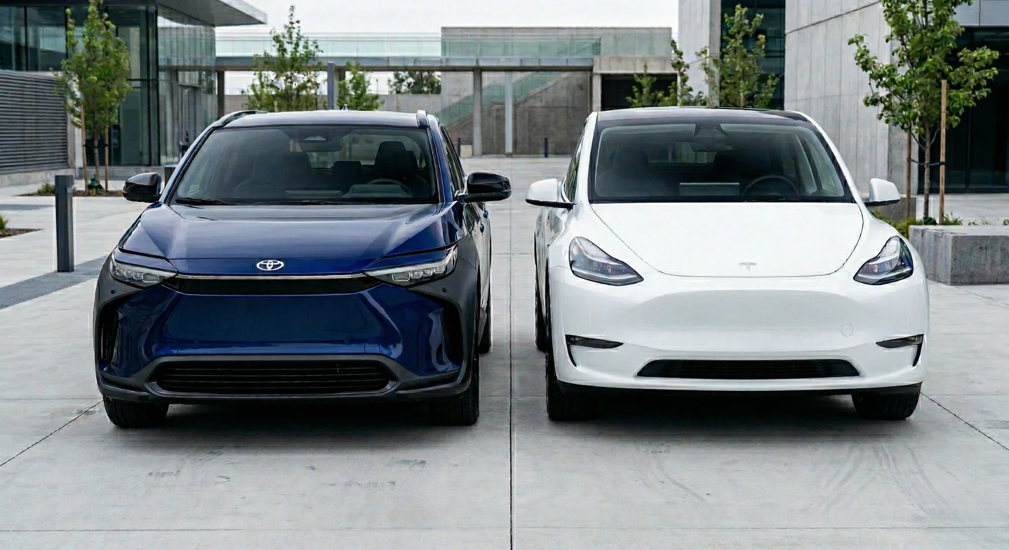 2026 Toyota bZ electric SUV at North Hollywood Toyota