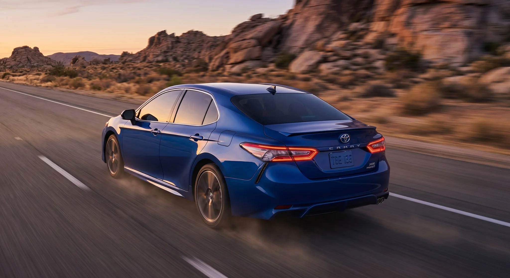 2026 Toyota Camry Hybrid sedan at North Hollywood Toyota