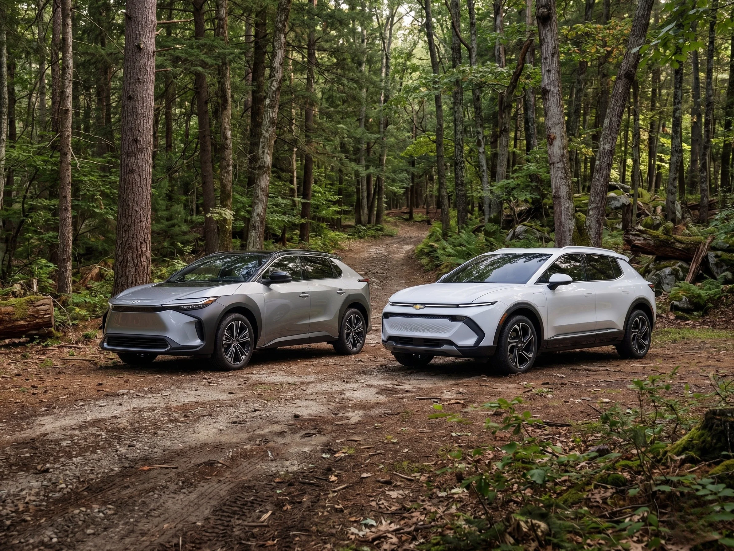 2026 Toyota bZ and 2026 Chevrolet Equinox EV compact electric SUVs compared