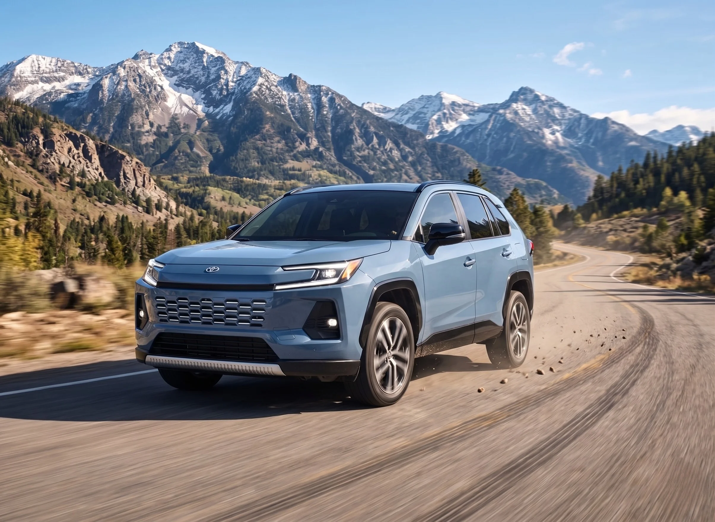 2026 Toyota RAV4 Hybrid, a fuel-efficient compact SUV, at North Hollywood Toyota