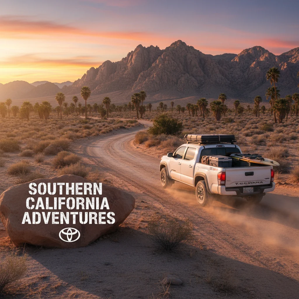 Toyota vehicle in Southern California summer heat — tire, battery and AC care guide for Tustin drivers