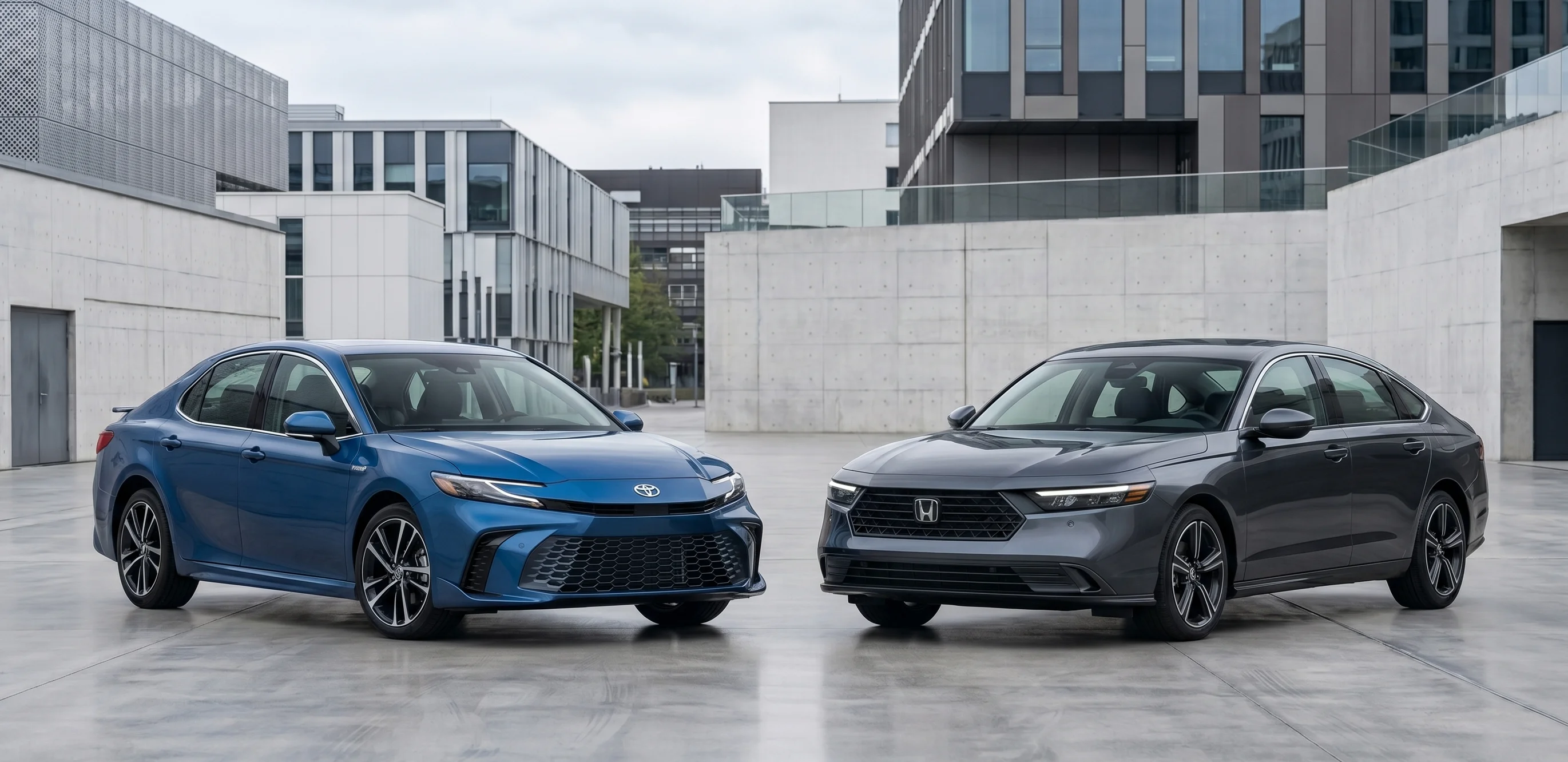 2026 Toyota Camry vs Honda Accord comparison at Tustin Toyota