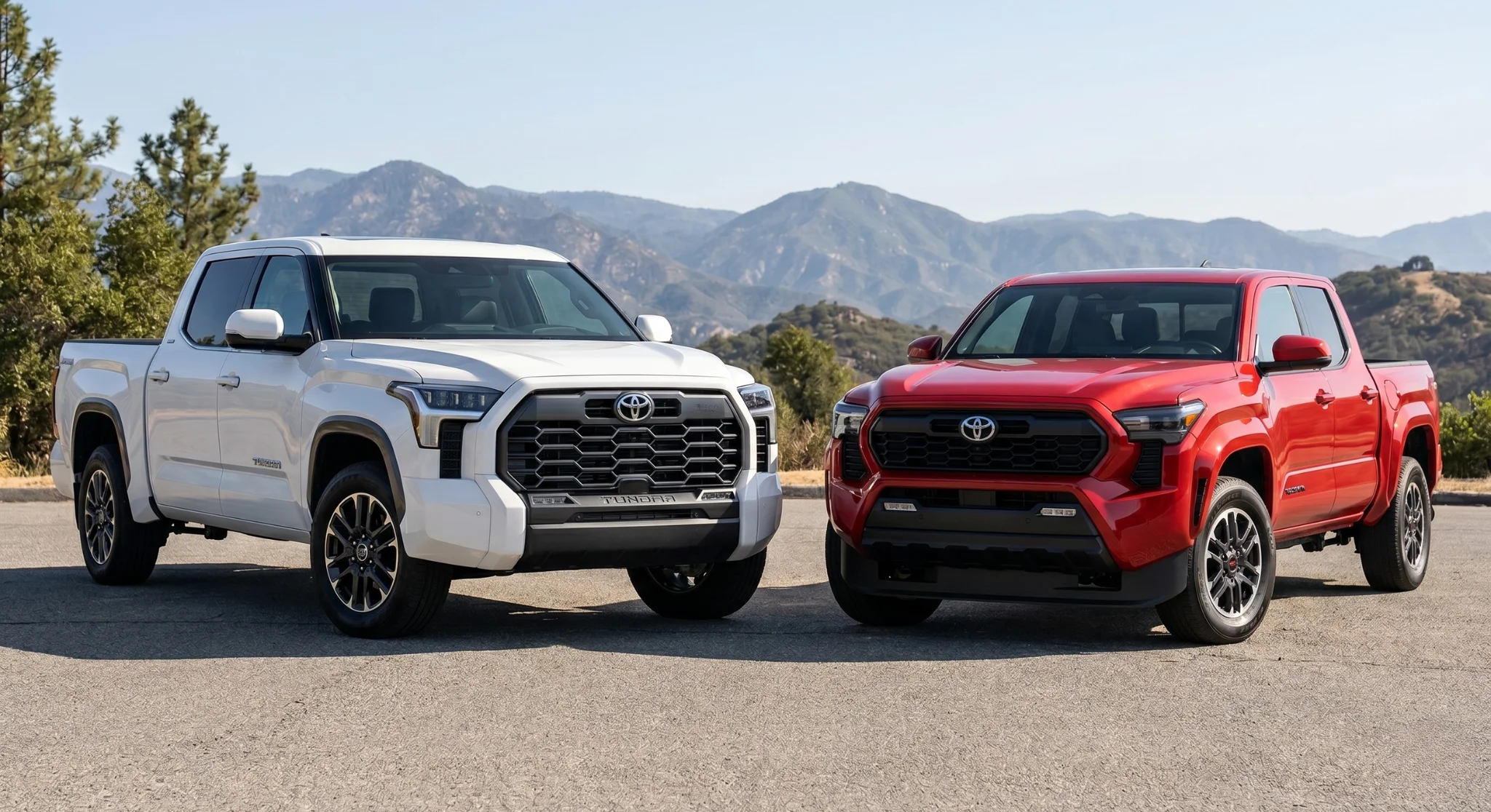 Toyota Tundra 2026 y Toyota Tacoma 2026 en Tustin Toyota