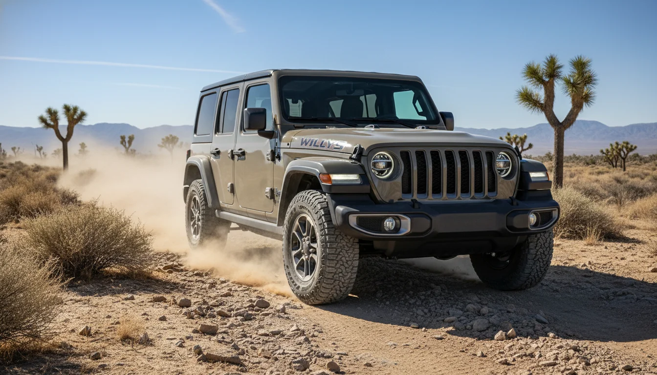 2026 Jeep Wrangler trim levels at Victorville Motors