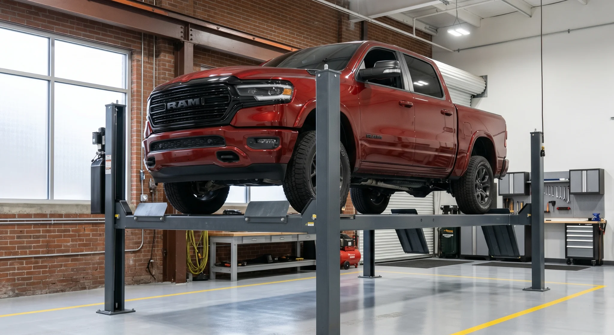 MOPAR-certified technician servicing a vehicle at Victorville Motors in Victorville, CA
