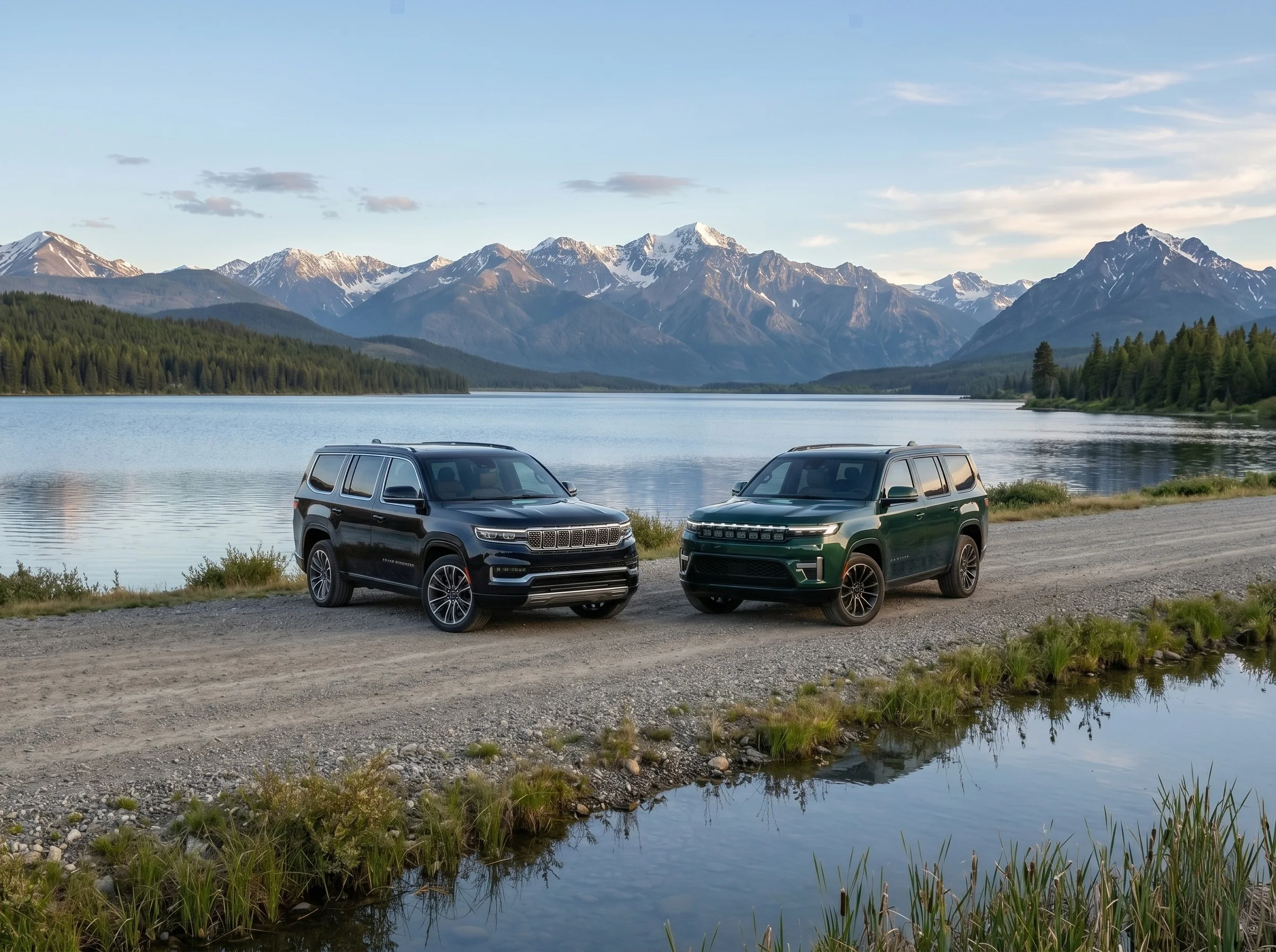 2025 Jeep Wagoneer and 2026 Jeep Grand Wagoneer compared at Victorville Motors
