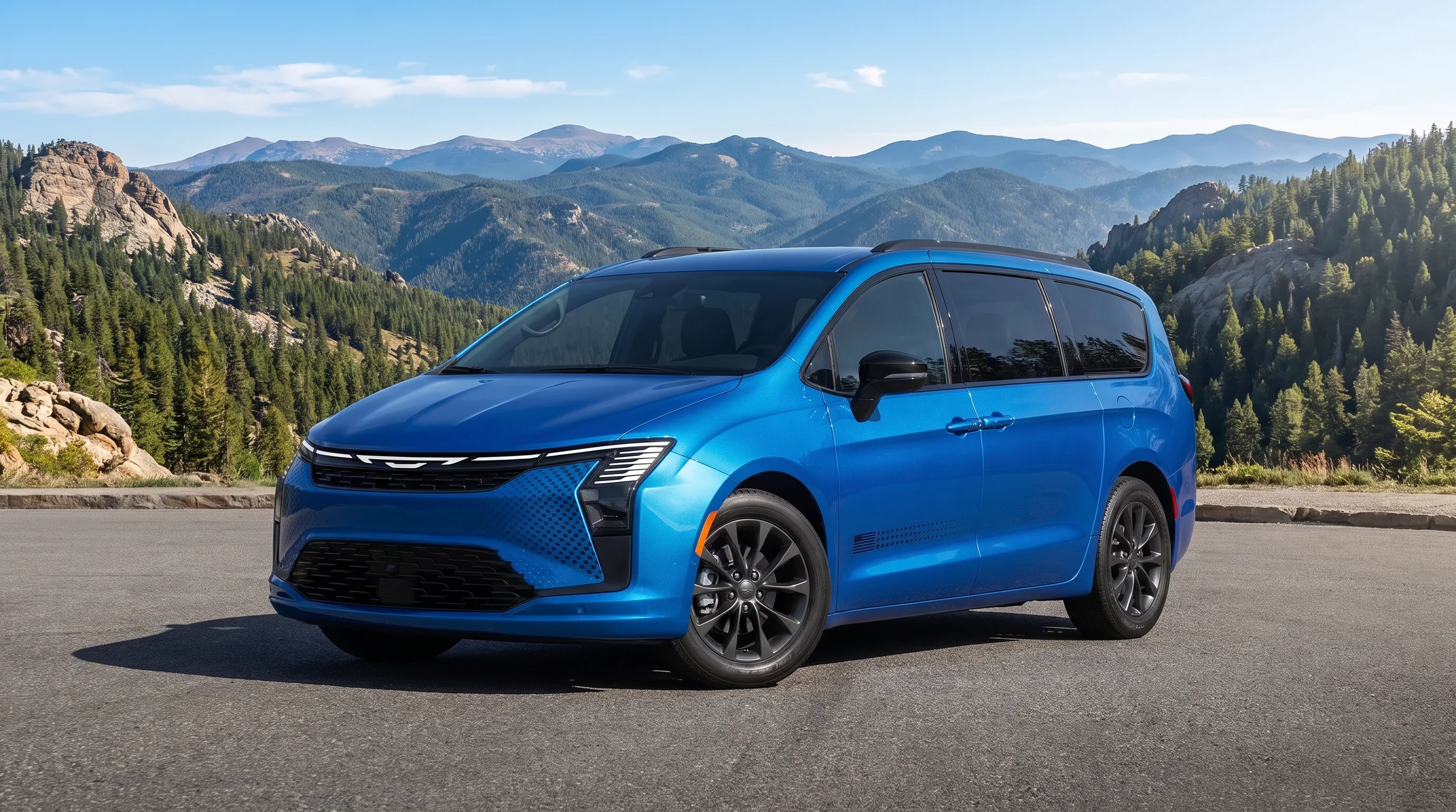 2027 Chrysler Pacifica minivan exterior view