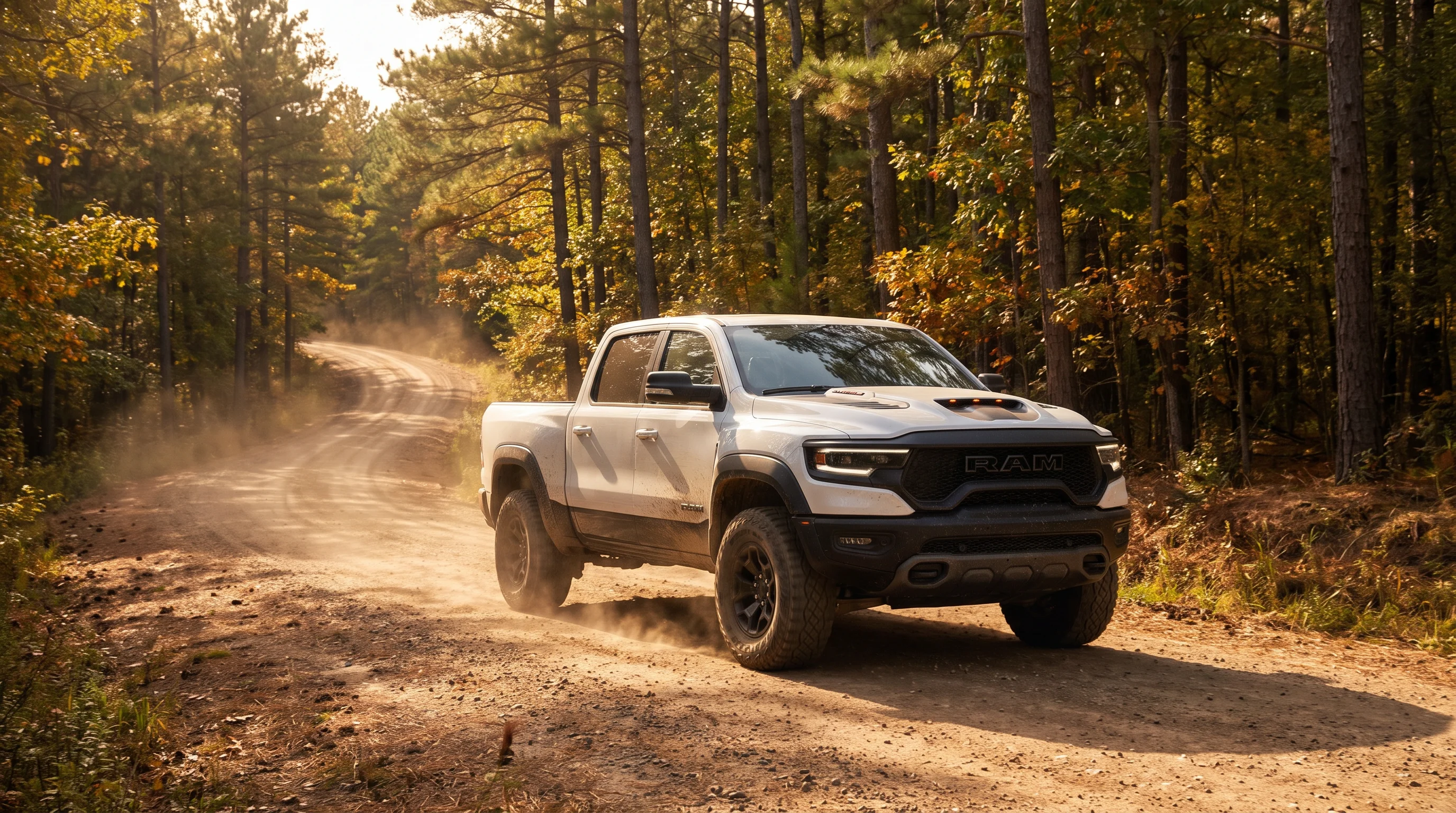 Ram 1500 RHO off-road performance truck with 35-inch all-terrain tires, available at Victorville Motors in Victorville, CA